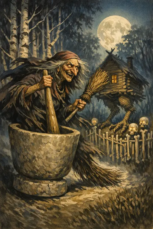 Baba Yaga — Matinee Gouache