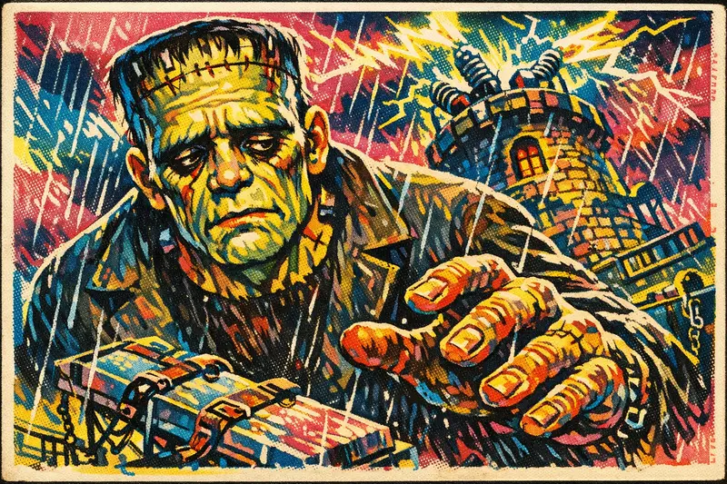 Frankenstein's Monster — Drive-In Pulp