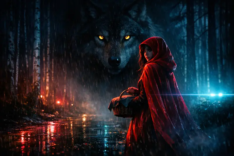 Little Red Riding Hood — Neon Noir