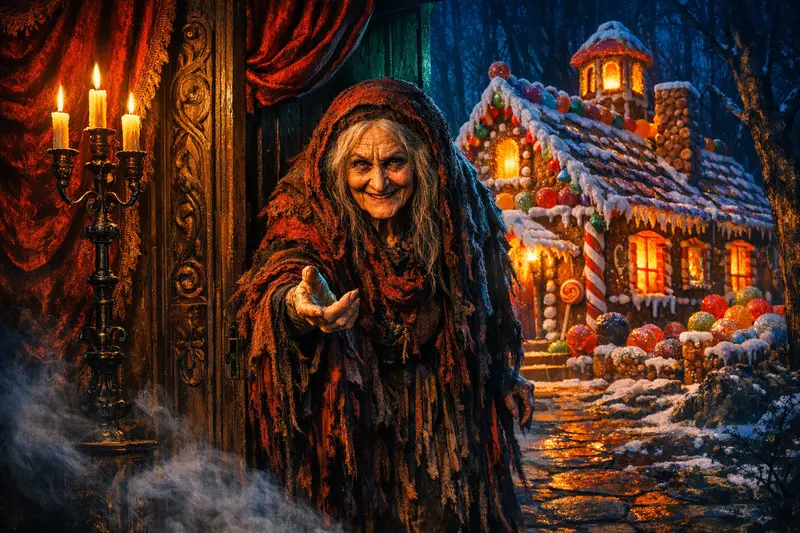 The Gingerbread Witch — Hammer Technicolor