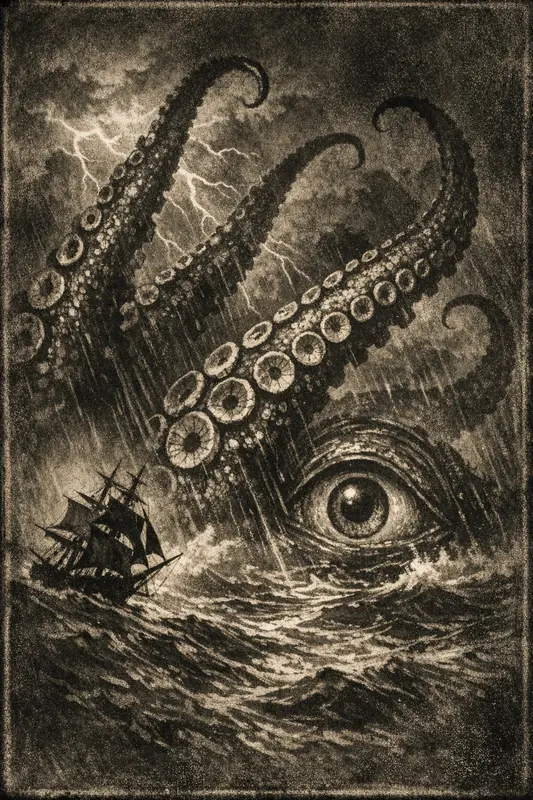 The Kraken — Expressionist 1922