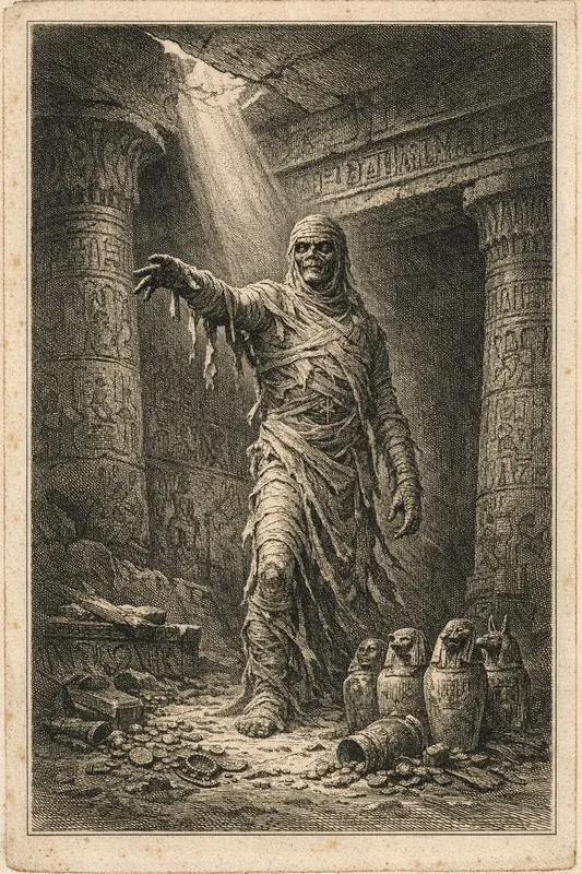 The Mummy — Doré Engraving