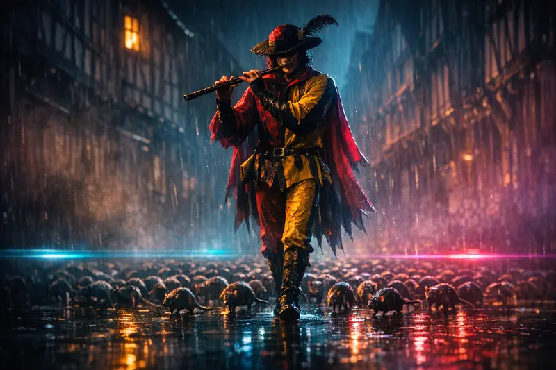 The Pied Piper — Neon Noir