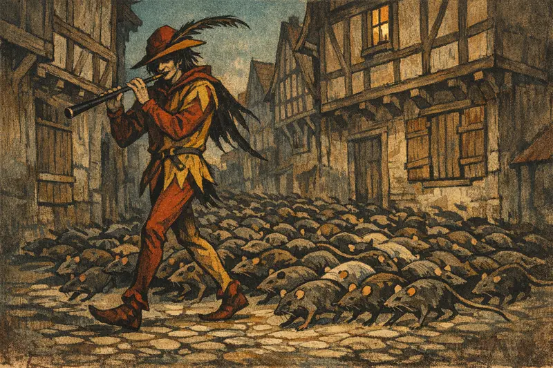 The Pied Piper — Modern Storybook