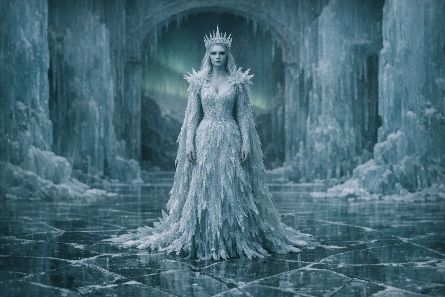 The Snow Queen — Folk Horror: Contemporary arthouse cinema, natural light, unsettling stillness