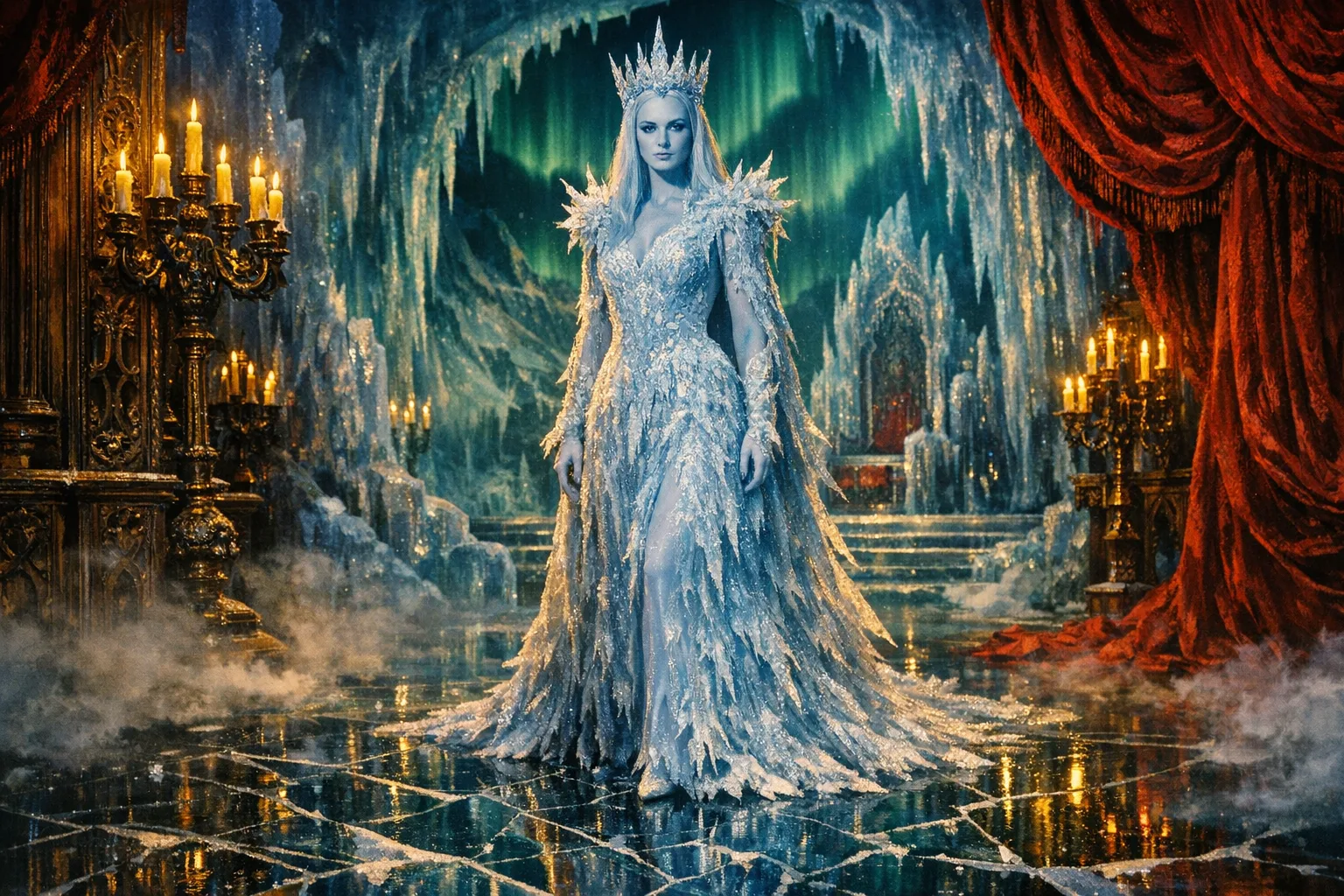 The Snow Queen — Hammer Technicolor: 1960s British gothic, lurid saturated colour