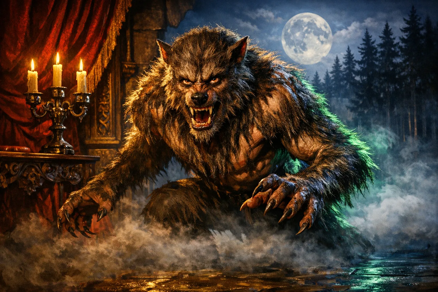 The Werewolf — Hammer Technicolor: 1960s British gothic, lurid saturated colour