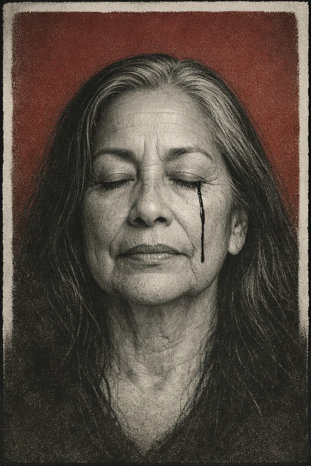 Rosa rendered as Arthouse Quiet: Restrained, monumental, one colour