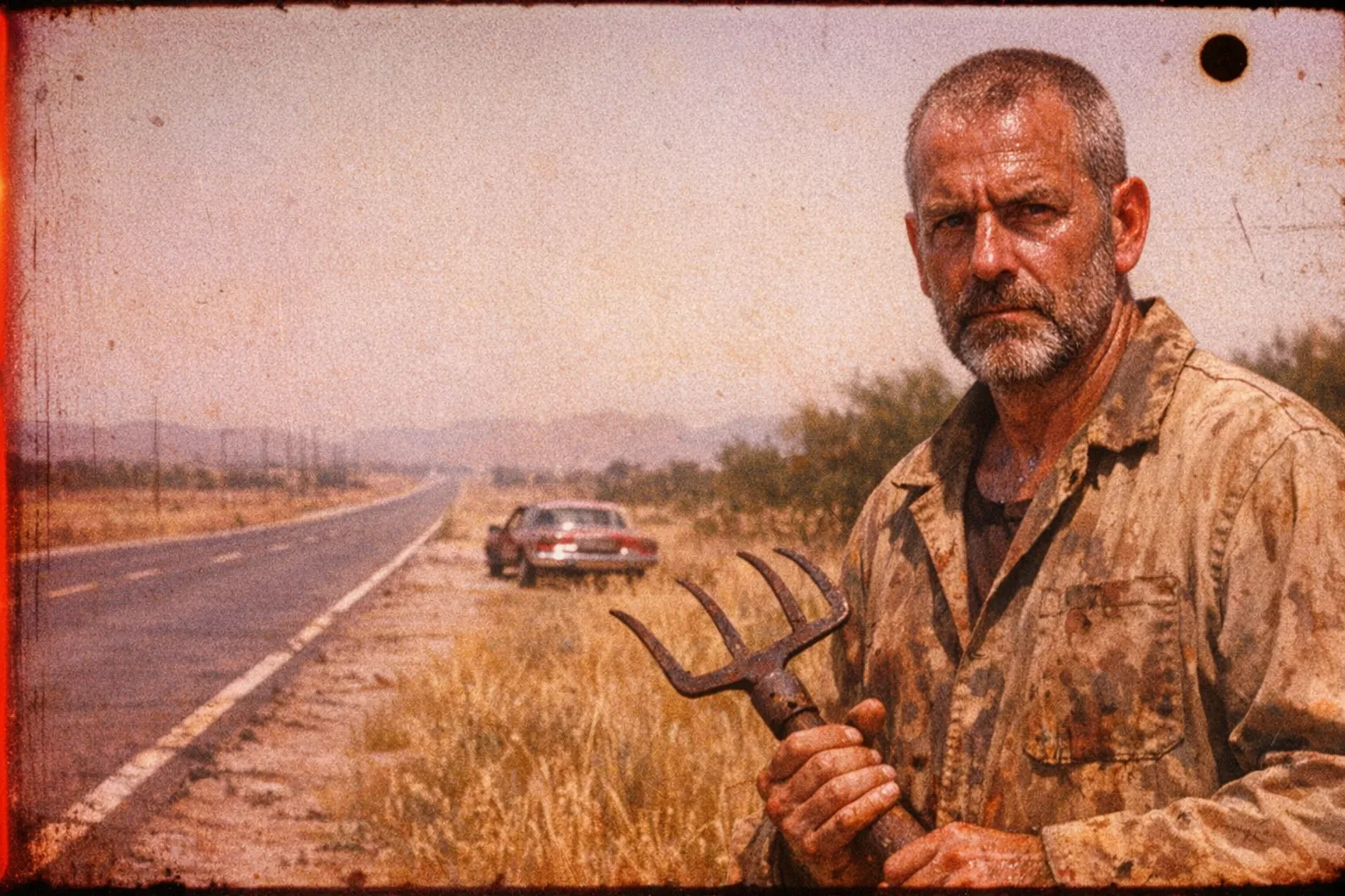 Silas rendered as a Grindhouse 1976 film still: You are the reason the print was banned