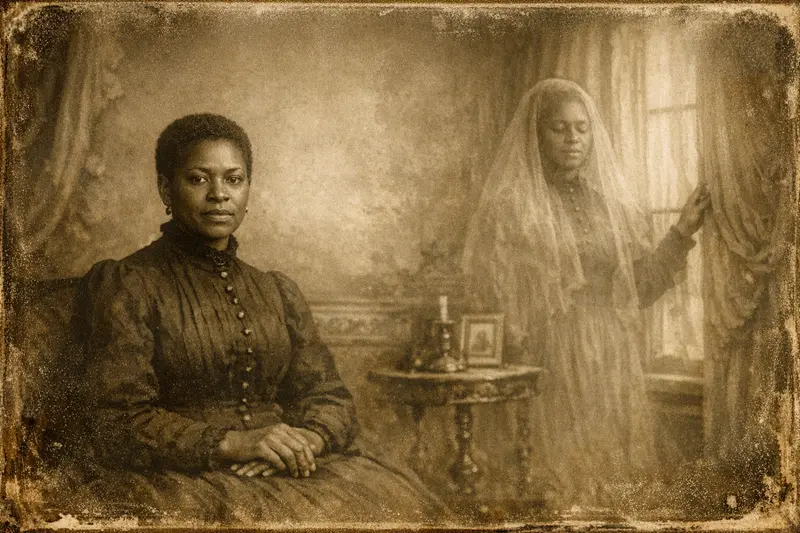 Spirit Photograph 1885