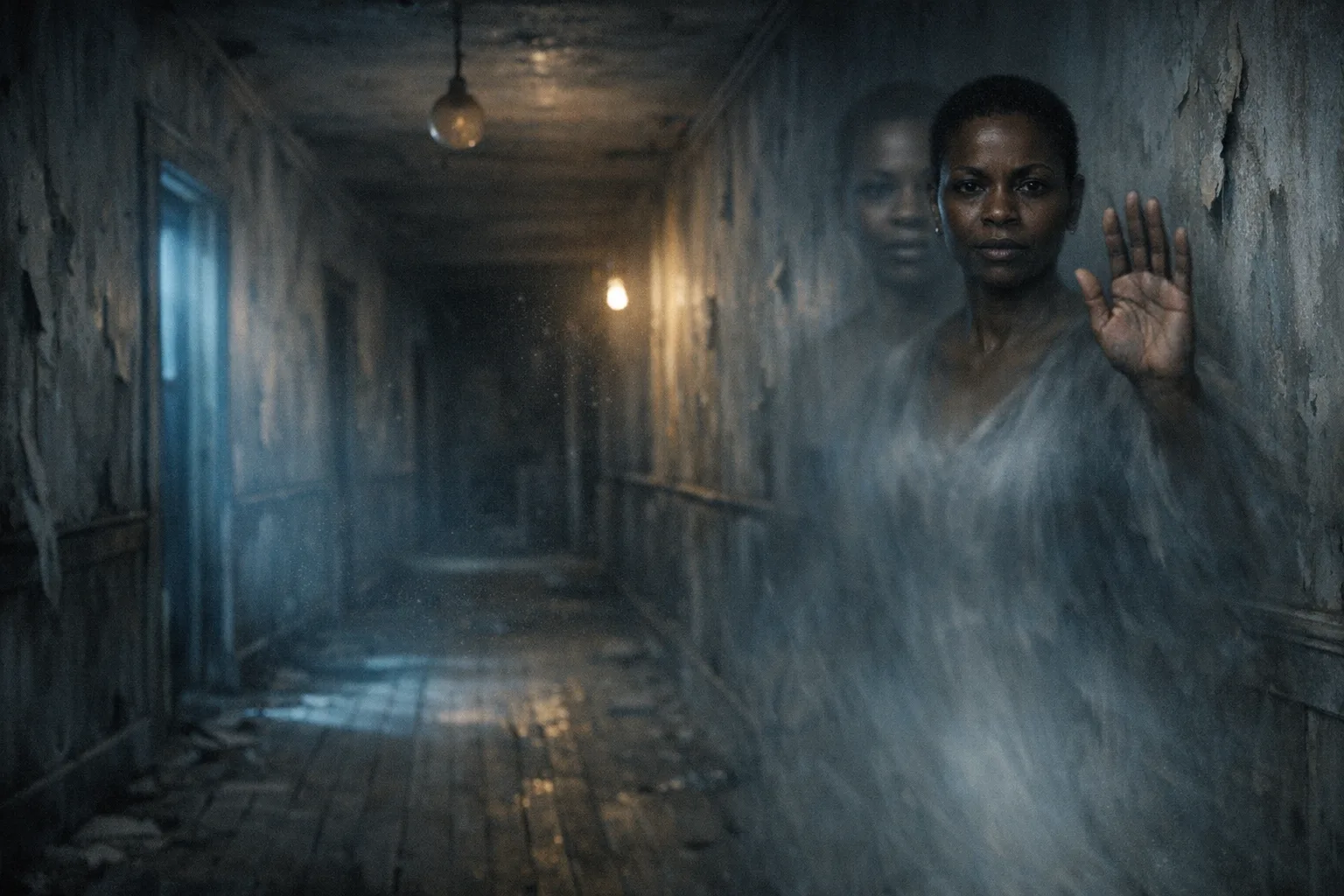 Imani rendered as a The Wraith film still: You are the one who never left the house